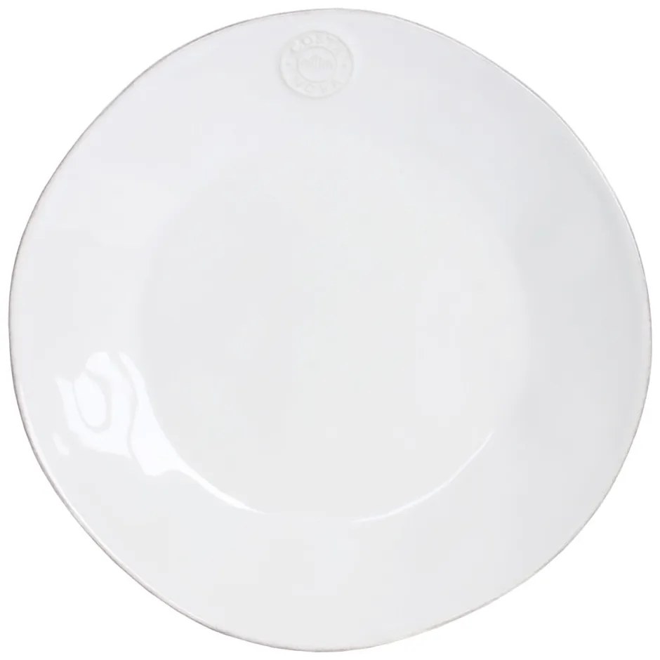 Biely kameninový tanier Ego Dekor Nova, ⌀ 27 cm