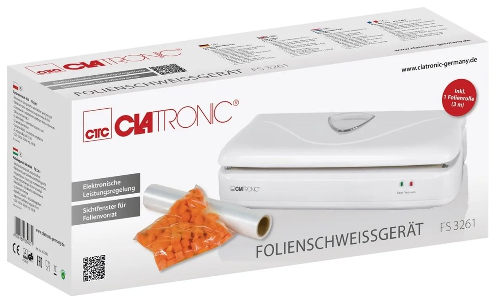 Clatronic FS3261 zváračka fólií