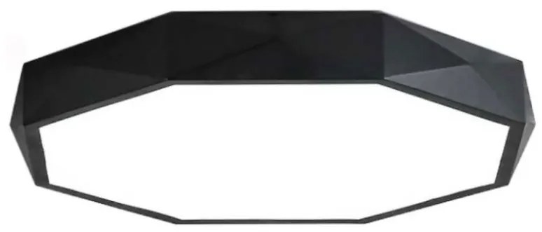 Toolight - Stropné svietidlo Diamond 40 cm E27 4x60W APP862-C, čierna, OSW-08958