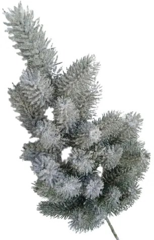 Vetvička zasnežená s glitrom, 70 cm