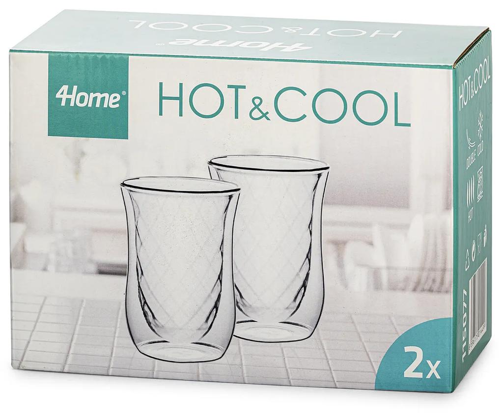4Home Termo pohár Diamond Hot&Cool 250 ml, 2 ks