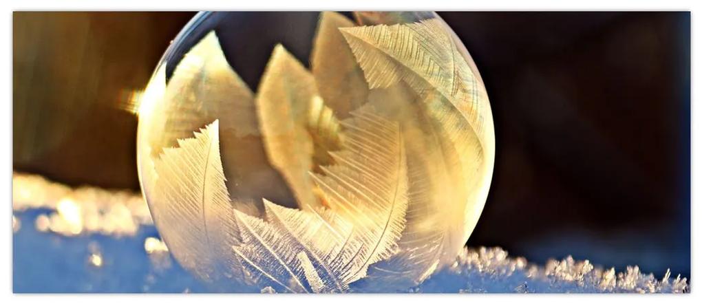Obraz zamrznutej bubliny (120x50 cm)