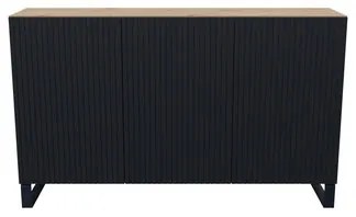 Komoda Remo Dub artisan/čierna
