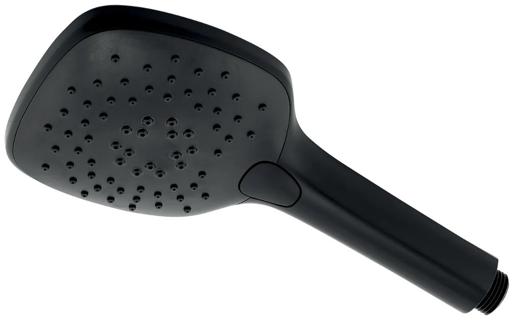 Novaservis Novaservis, sprchová ručná hlavica 3-funkčná, čierna matná, RU/201-5