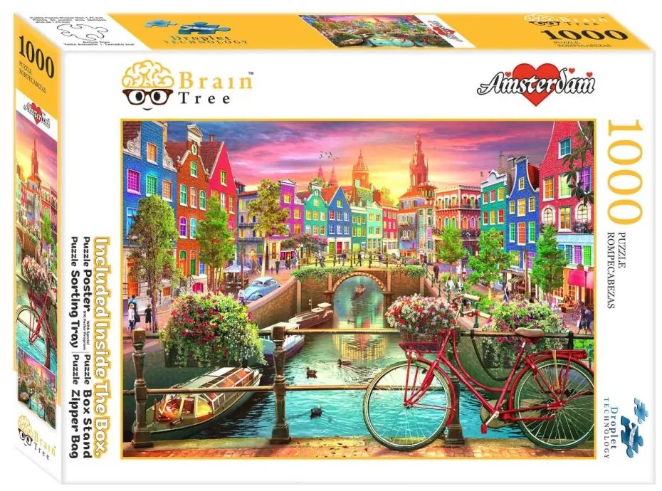 Brain Tree Puzzle Amsterdam 1000 dielikov