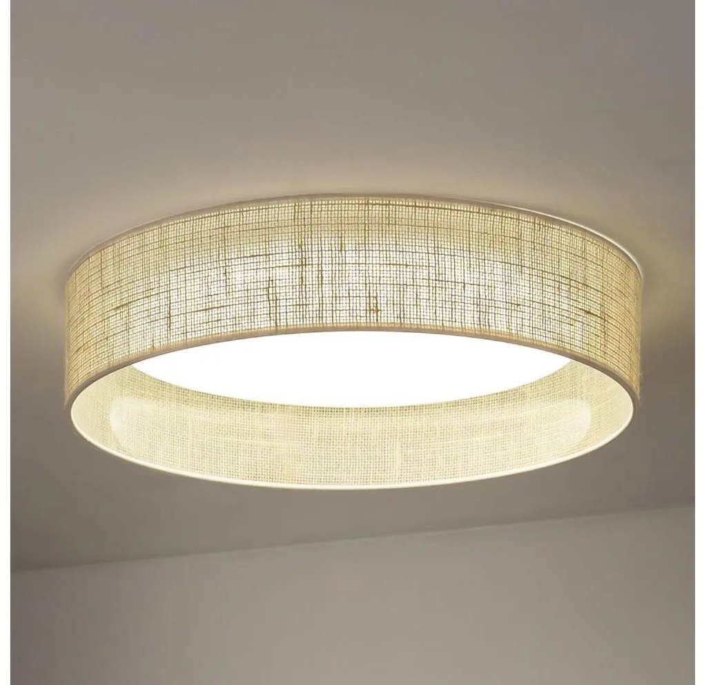 Duolla - LED Stropné svietidlo ROLLER LED/24W/230V pr. 45 cm béžová 605410