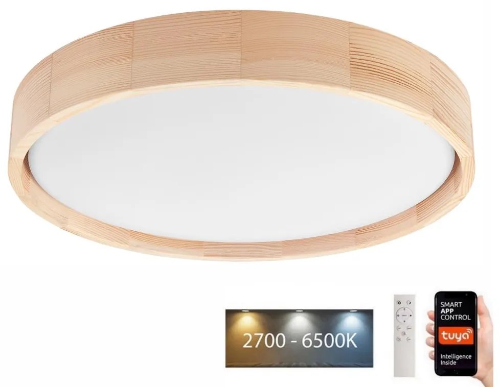 Brilagi - LED stropné svietidlo MANAROLA SMART LED/24W/230V + DO Tuya