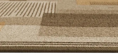 Koberce Breno Behúň LISTRA 48, šíře role 80 cm, hnedá, viacfarebná