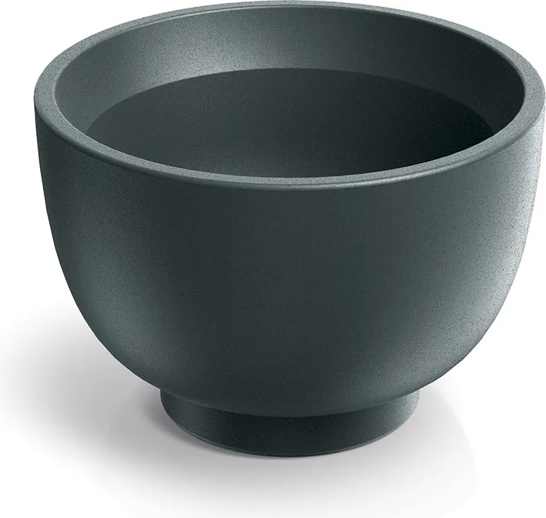 Kvetináč Vivos Round 40 cm grafit