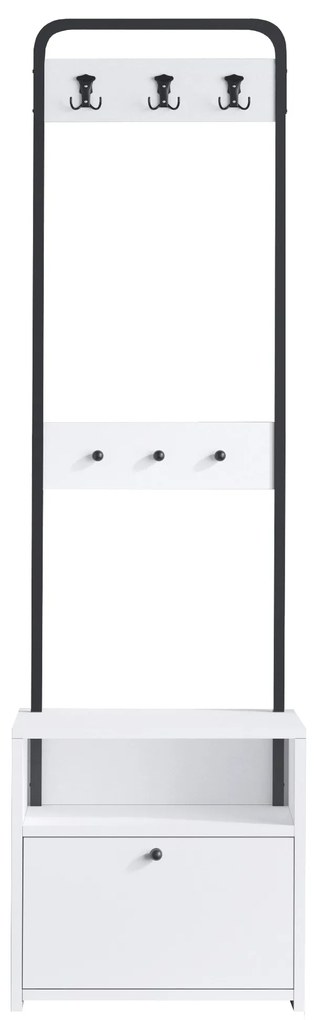 Predsieňová zostava Aliex 17 (Biela + Čierna). Akcia -17%. Vlastná spoľahlivá doprava až k Vám domov. 1073483