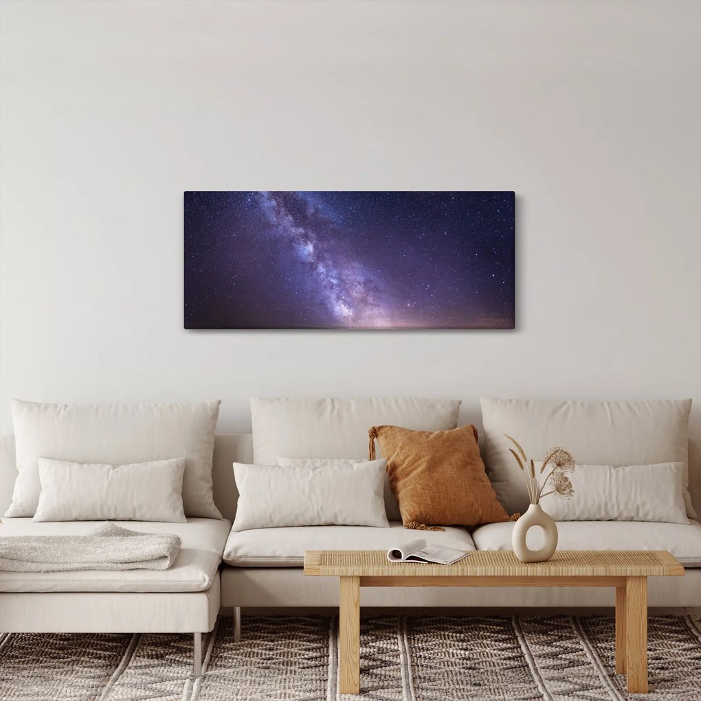 Obraz - Pohľad do vesmíru (120x50 cm)