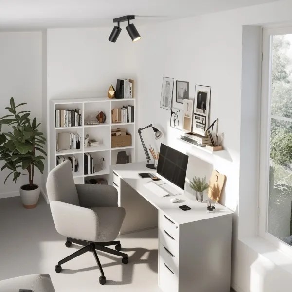 Brilagi - LED stmievateľné bodové svietidlo SELE 2xGU10/6,5W/230V čierna/zlatá