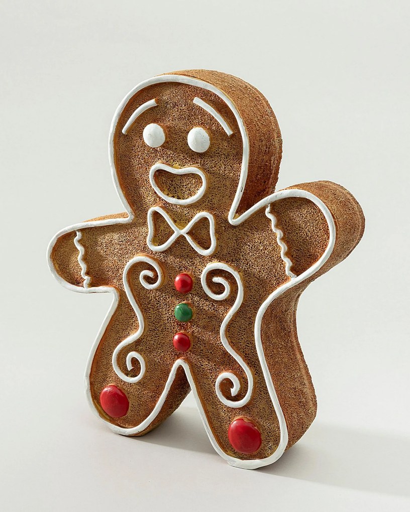 Dekoratívna figúrka Gingerbread Man II 25x7x30 cm