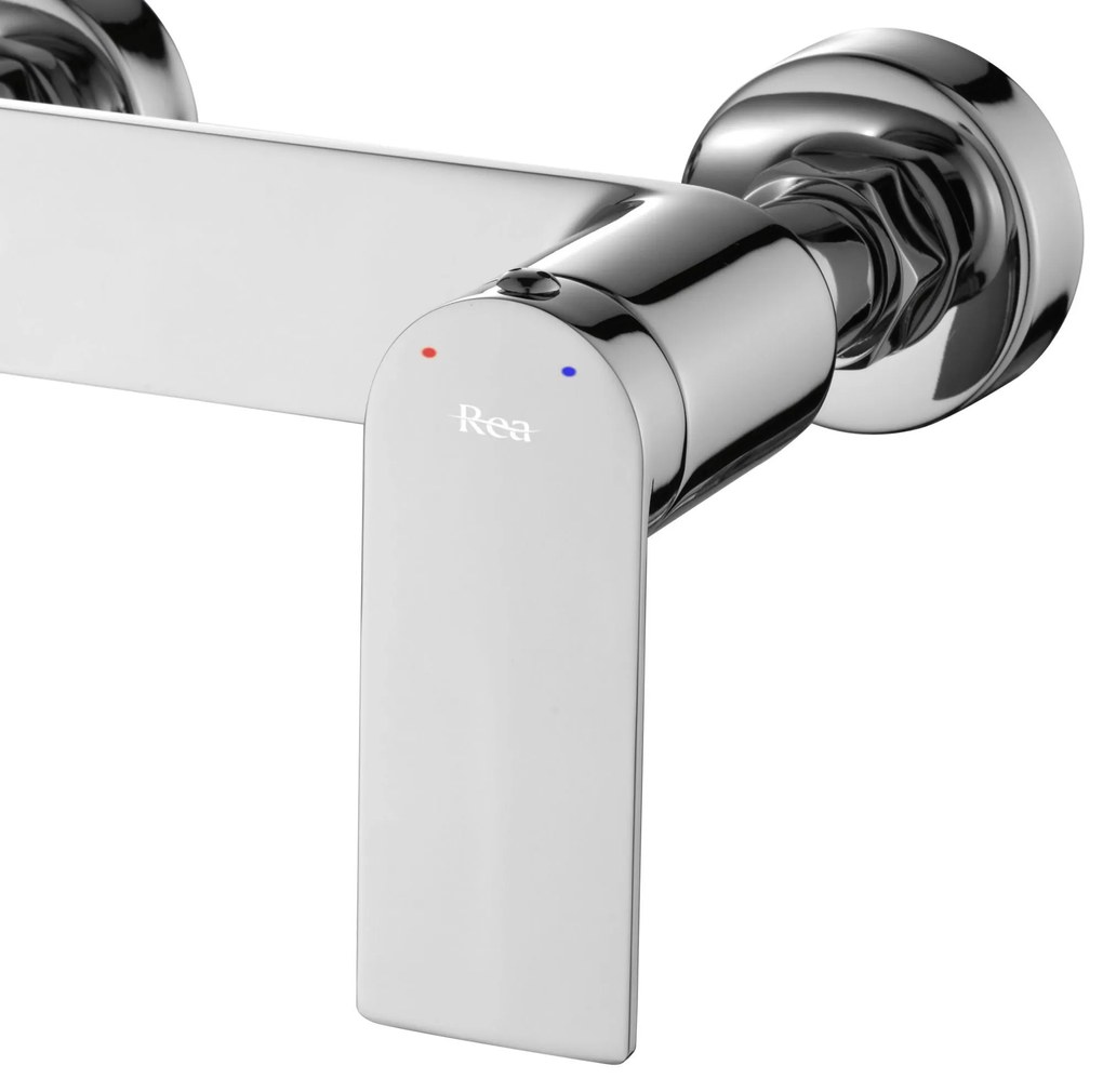Rea Storm, vaňová batéria so sprchovou sadou, chrómová, REA-B6204