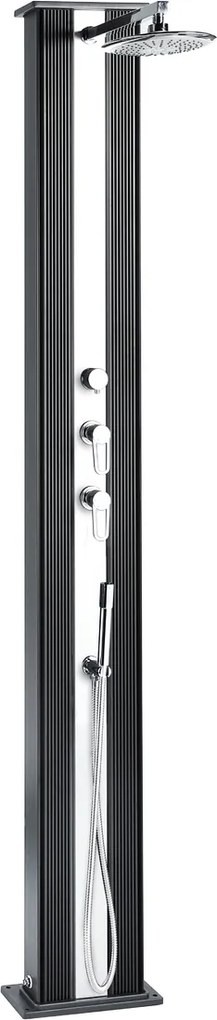 Formidra Solárna sprcha DADA 40L Antracit/Inox
