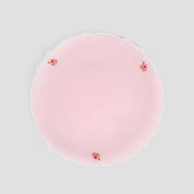 Tanier PINK MILKY s bielym okrajom 731778