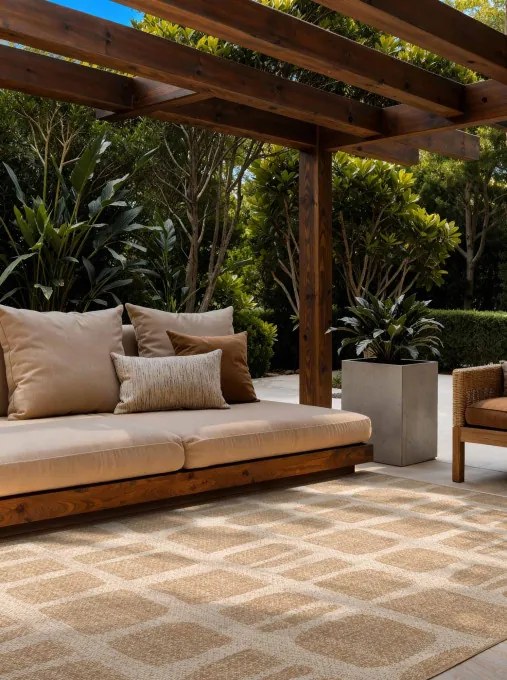 Koberec Ted Baker Haringey Ruskin naturálny / biely