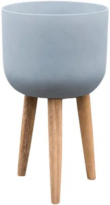 Refined Retro with feet Logan grey 36x63 cm