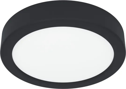 Eglo 901324 - LED kúpeľňové stropné svietidlo FUEVA LED/7,5W/230V pr.16,6cm IP44 čierne