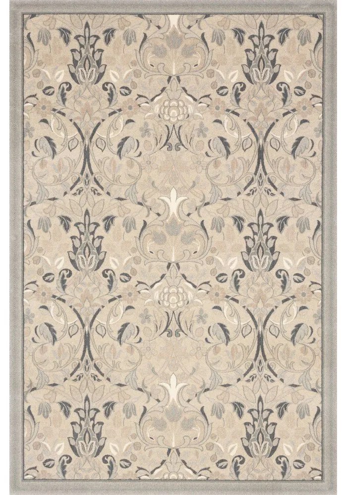 Béžový vlnený koberec 170x240 cm Archie beige – Agnella