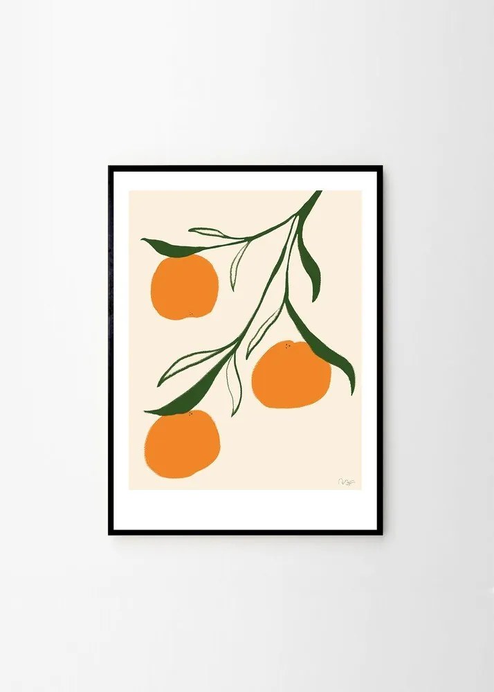 Plagát 30x40 cm Orange – Anna Mörner – The Poster Club