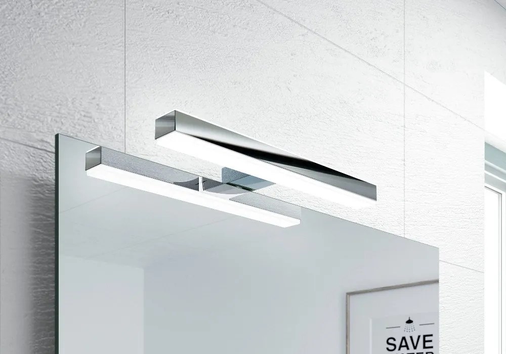 Sapho Sapho, VERONICA 2 LED svietidlo, 8 W, 300x25x83 mm, IP44, chróm, E26698CI