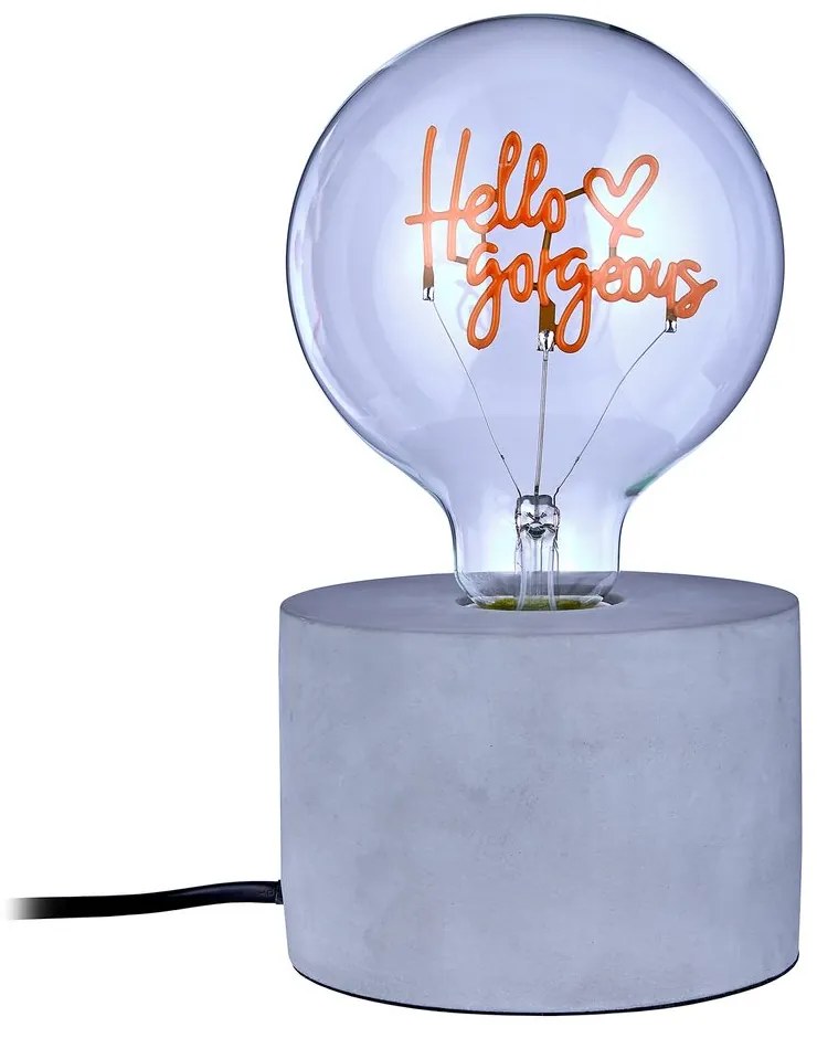 BRIGHT LIGHT LED Žiarovka "Hello gorgeous"