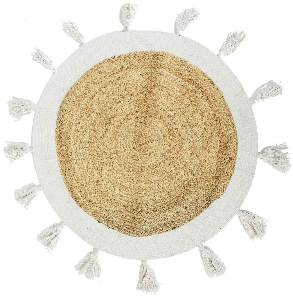 Koberec Tassa, (fi) 80 cm, béžová/biela