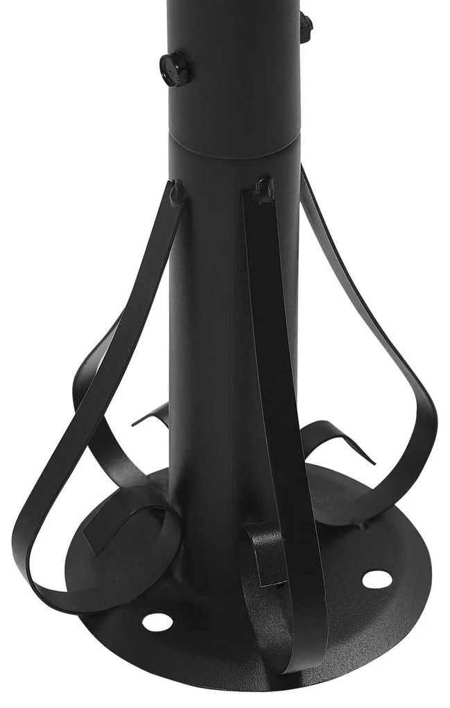 Záhradný altán s LED solárnym osvetlením BestBerg BBGG-20 / 350 x 274 cm / šedá