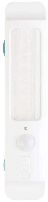 LED svietidlo do skrinky, 1x LED 0,5w 4000k, w, pohybový senzor + vešiak