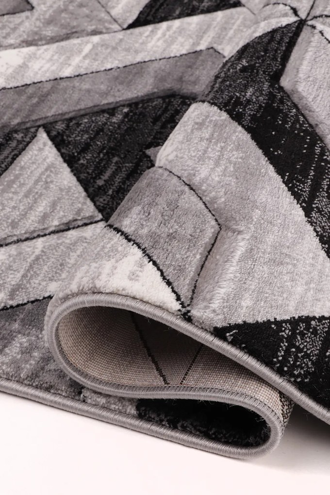 Koberec Cosmic Carving 5103 GREY rozmery koberec: 120x170 cm