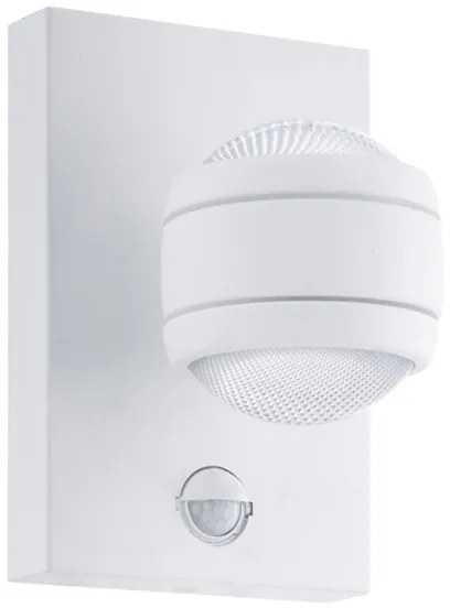 Eglo 96022 - LED vonkajšie nástenné svietidlo so senzorom SESIMBA 1 2xLED/3,7W IP44