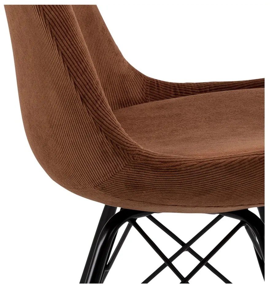 Hnedá jedálenská stolička Eris - Actona