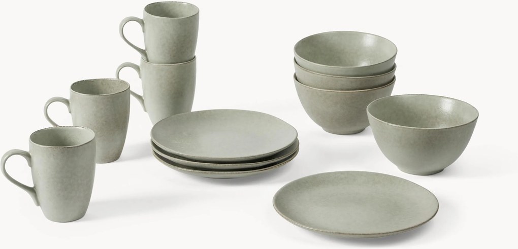 Raňajková súprava Nordic, 12 ks