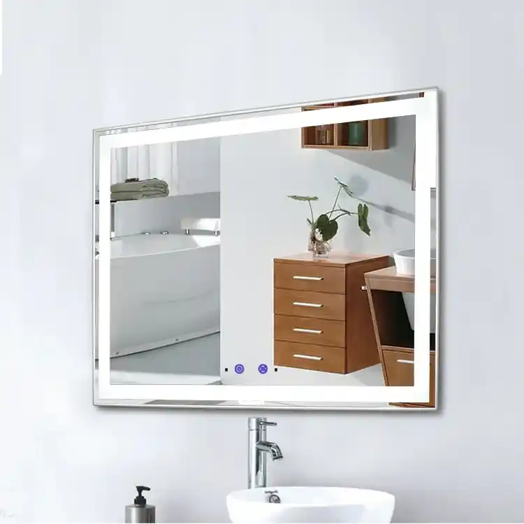 Bezdoteku Nemlžící kúpeľňové zrkadlo s LED osvetlením 80x60 cm KZ1 | BIANO