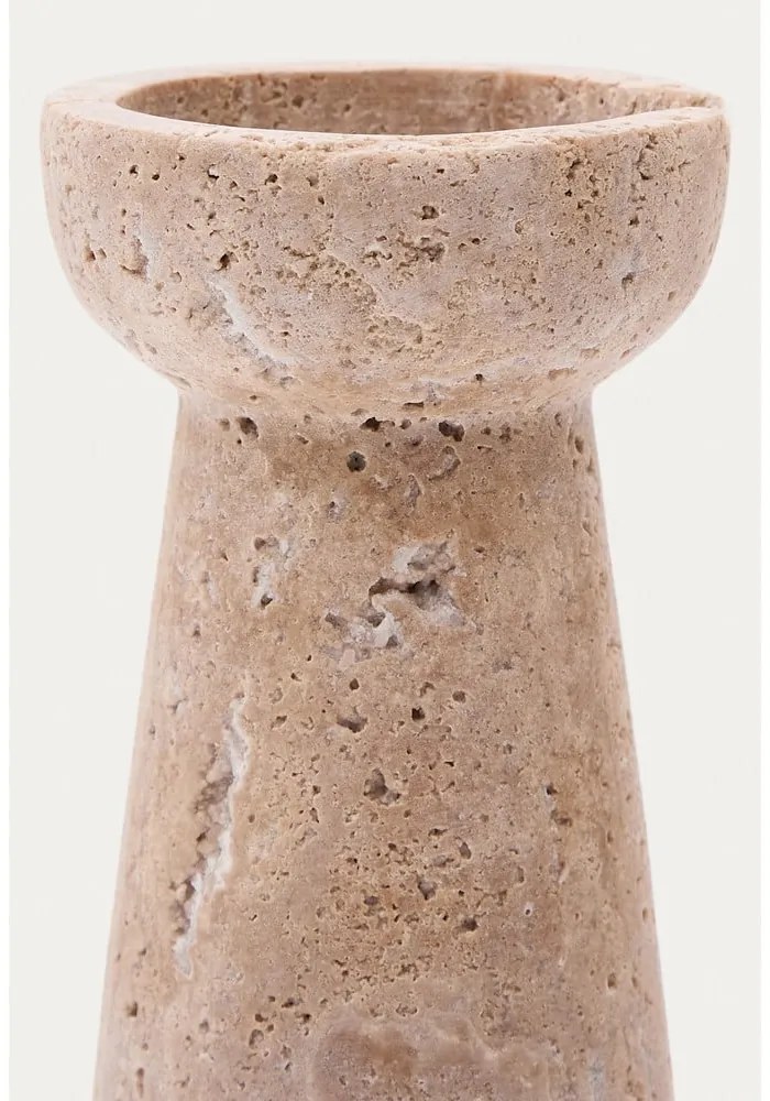 Kamenný svietnik na čajovú sviečku Magan – Kave Home