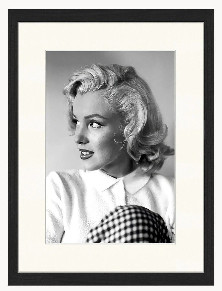 Nástenná dekorácia's rámom Marilyn Monroe