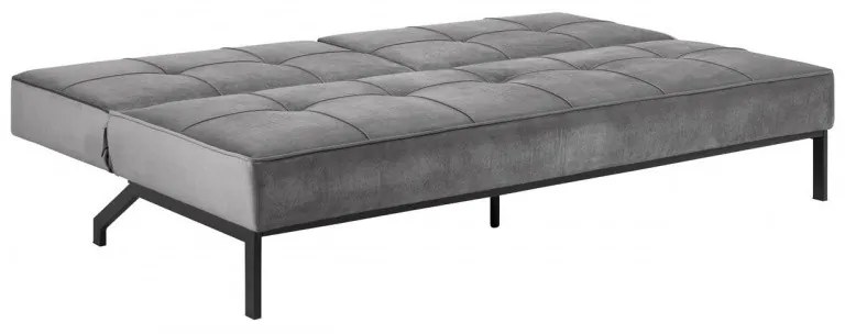 Rozkladacia pohovka Perugia tmavosivá