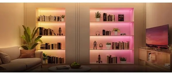 Govee - LED RGBWWIC Stm. predlžovací pásik Strip Light 2 Pro 1m Wi-Fi Matter