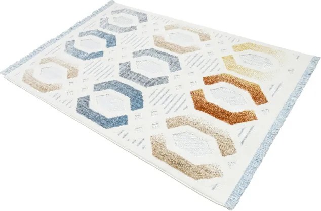 Koberec BROADWAY C0779 biely / sivý / krémový