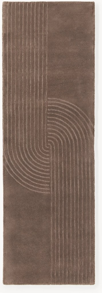 Ručne tuftovaný vlnený behúň Mason