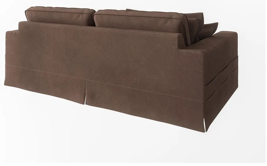 Tmavohnedá pohovka 236 cm Nora – Ropez