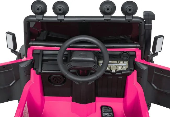 Elektrické autíčko Land Rover Defender 110 SVX ružové