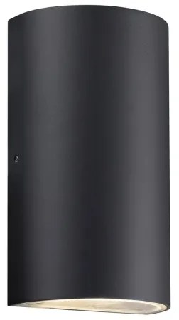 Nordlux - LED Vonkajšie nástenné svietidlo ROLD LED/10,5W/230V IP54 čierna