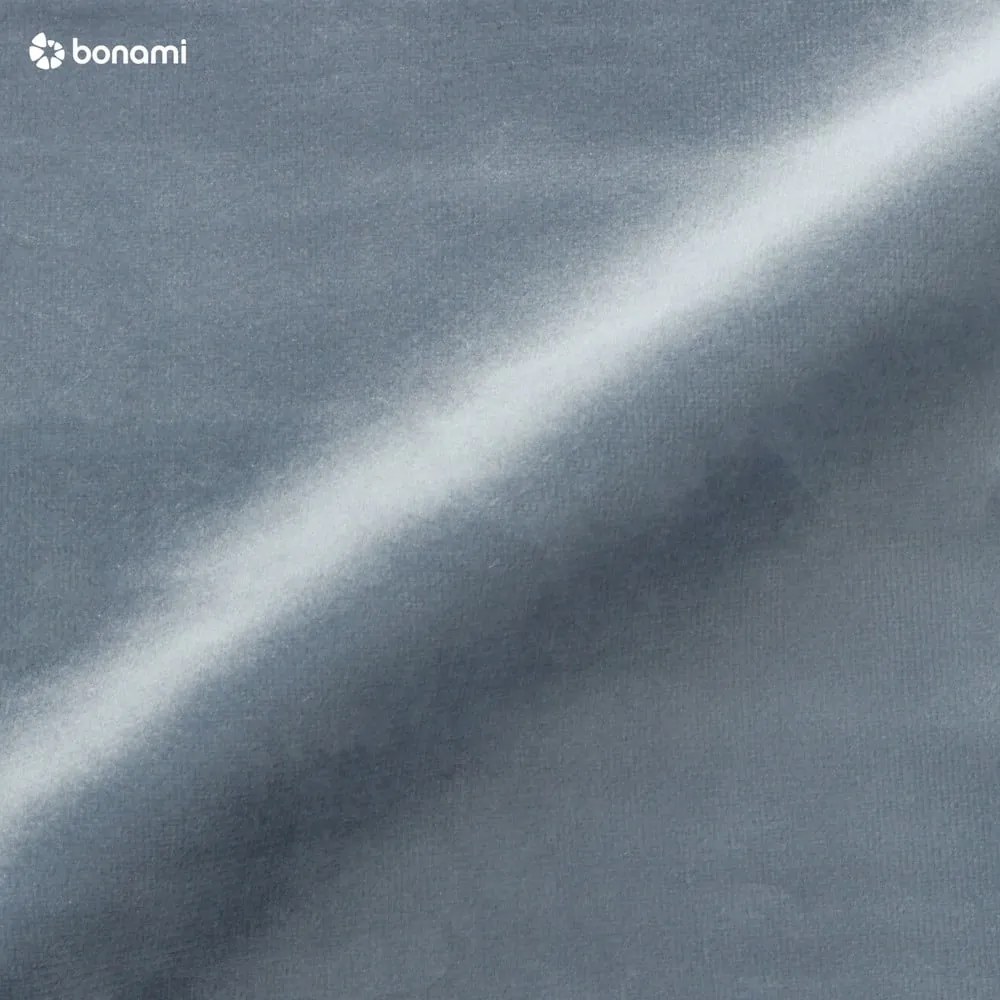 Svetlomodrá čalúnená dvojlôžková posteľ s úložným priestorom s roštom 160x200 cm Casey – Mazzini Beds