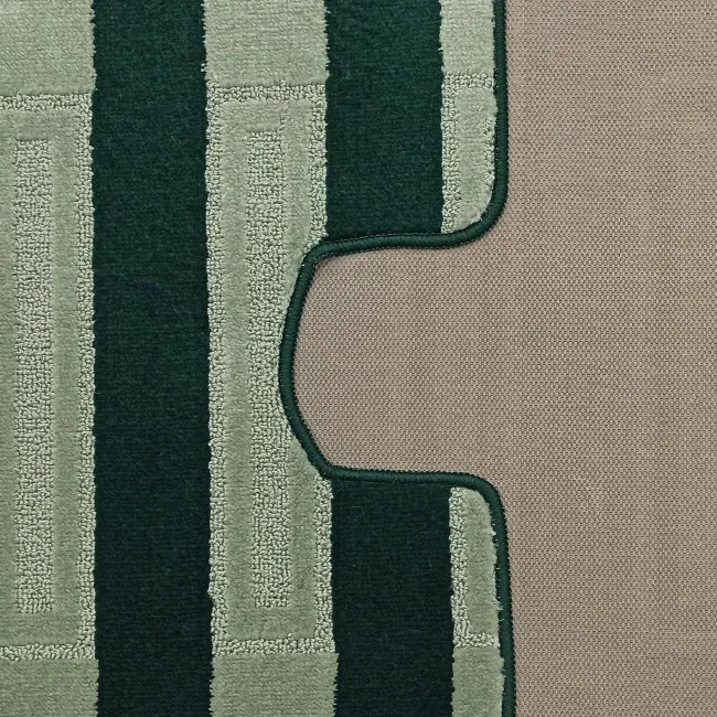 Sada kúpeľňových koberčekov Montana Said XL Hunter Green