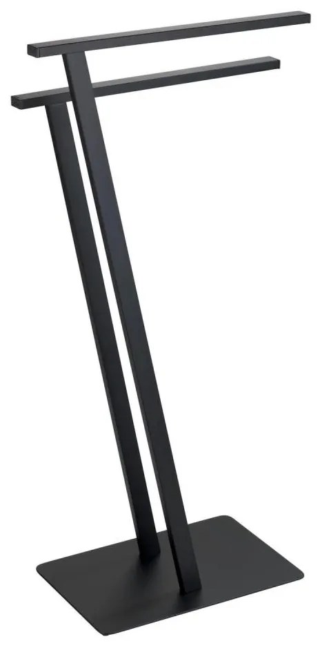WENKO 24396100 - Stojan na uteráky LIRIO 20x40 cm čierny