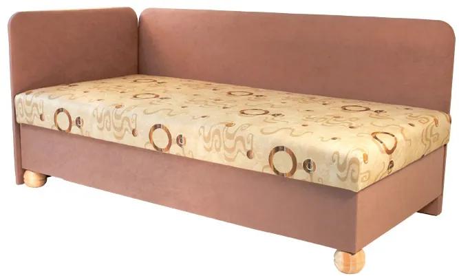 Jednolôžková posteľ (váľanda) 80 cm Sarita (so sendvičovým matracom) (L). Vlastná spoľahlivá doprava až k Vám domov. 774125
