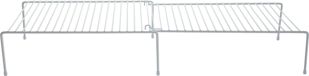 CONFORTIME Přídavná police, roztahovací, výsuvná, bílá, 38-68cm x 26 EXTENSIBLE2