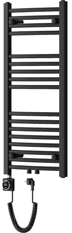 Mexen Ares, elektrické vykurovacie teleso 900 x 400 mm, 300 W, čierna, W102-0900-400-6300-70